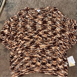 Lularoe Crochet Sweater
